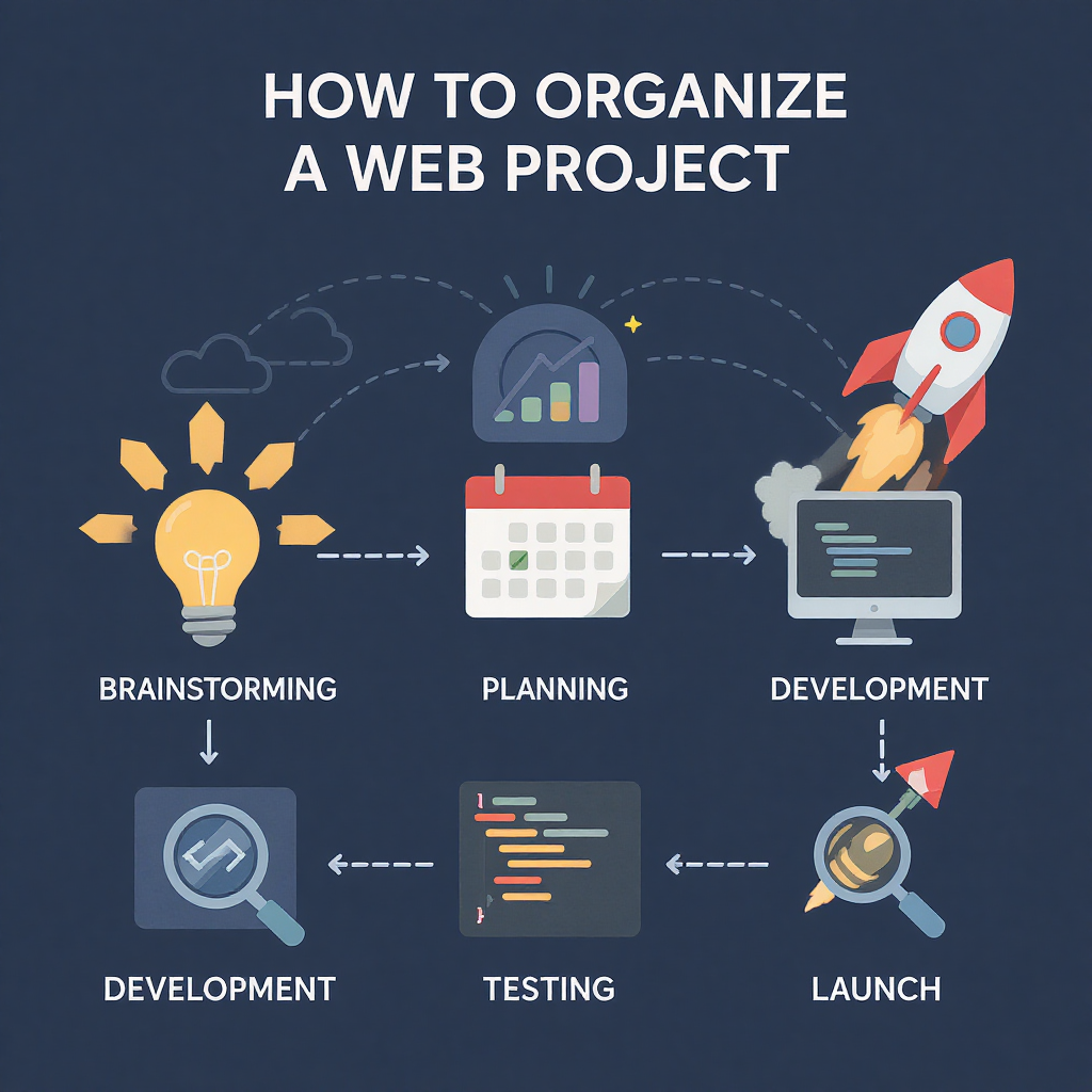 Organizar una web