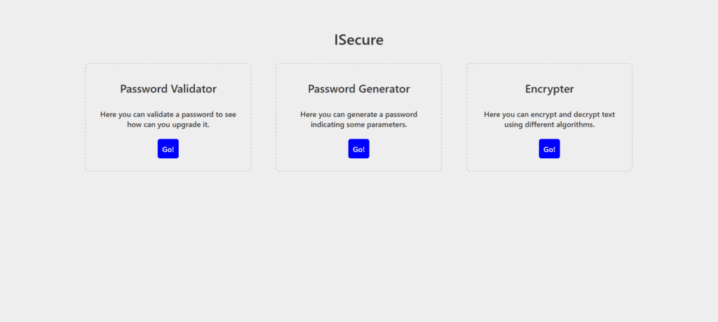 Isecure, software contraseñas seguras